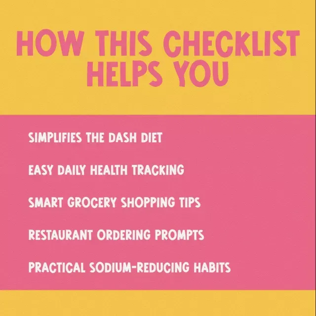 The Heart-Smart Hypertension Diet Checklist to Lower Blood Pressure Best Diet for Hypertension PDF DASH Diet Printable for Blood Pressure (3) The Heart-Smart Hypertension Diet Checklist to Lower Blood Pressure | Best Diet for Hypertension PDF | DASH Diet Printable for Blood Pressure