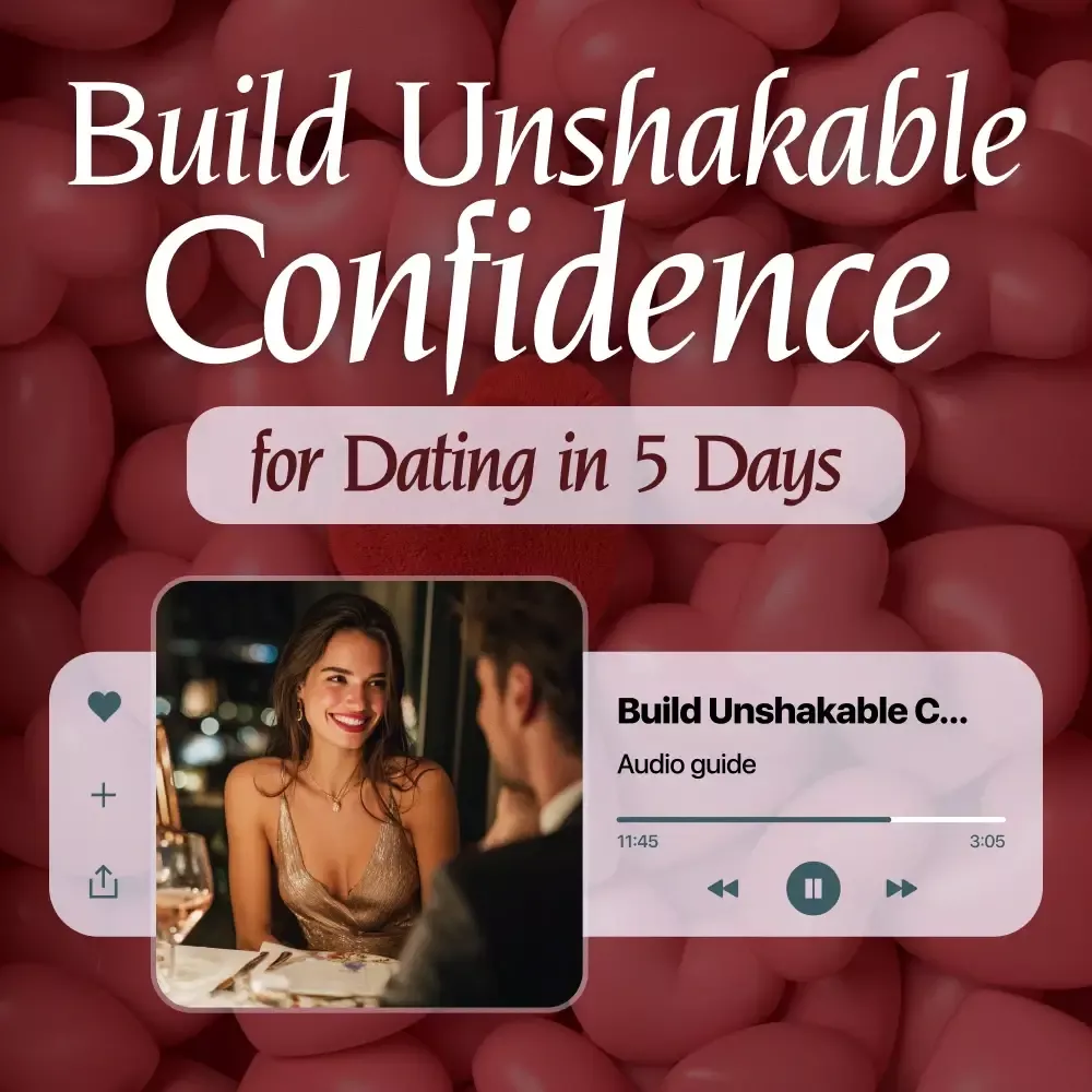 Build Unshakable Confidence for Dating in 5 Days | Audio Program | Digital Download | Dating Confidence Training | Body Language & Conversation Skills Build Unshakable Confidence for Dating in 5 Days | Audio Program | Digital Download | Dating Confidence Training | Body Language & Conversation Skills