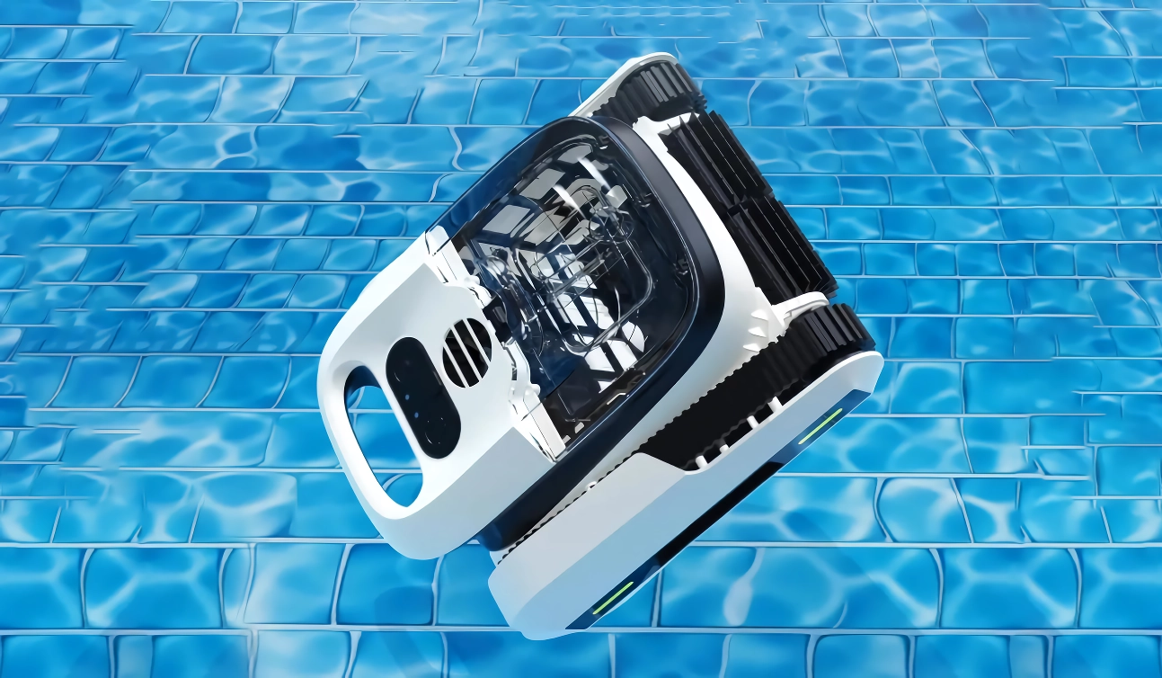 Intelligent Robotic Pool Vacuum Cordless, Long-lasting, with Sonar Path Planning – Advanced Technologies - product image 1