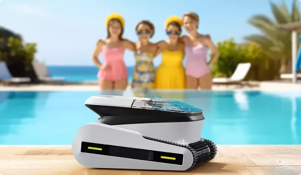 Intelligent Robotic Pool Vacuum Cordless, Long-lasting, with Sonar Path Planning – Advanced Technologies - product image 2