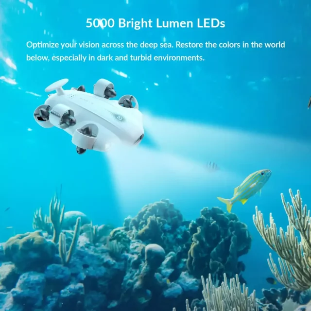 Advanced 4K VR Underwater Drone with Robotic Arm – Advanced Technologies - product image 1